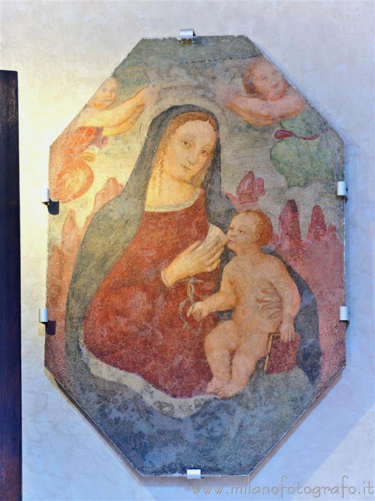 Milan (Italy) - Nursing Virgin in the Church of San Bernardino alle Monache